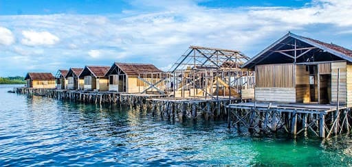 Permukiman Suku Bajo di Wakatobi