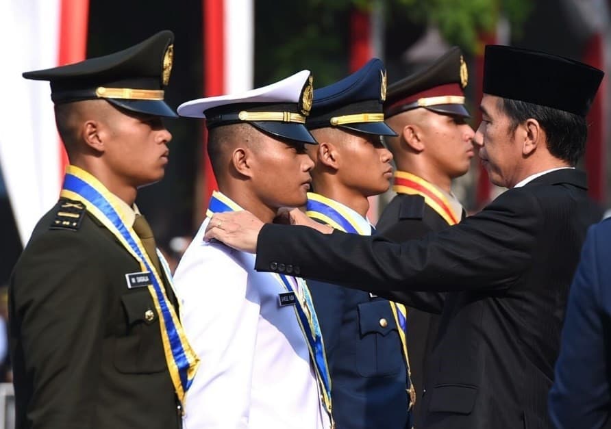 Ilustrasi pelantikan Perwira TNI-Polri (Foto: Istimewa)
