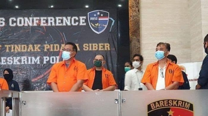 Pentolan KAMI yang ditangkap (Foto:Istimewa)