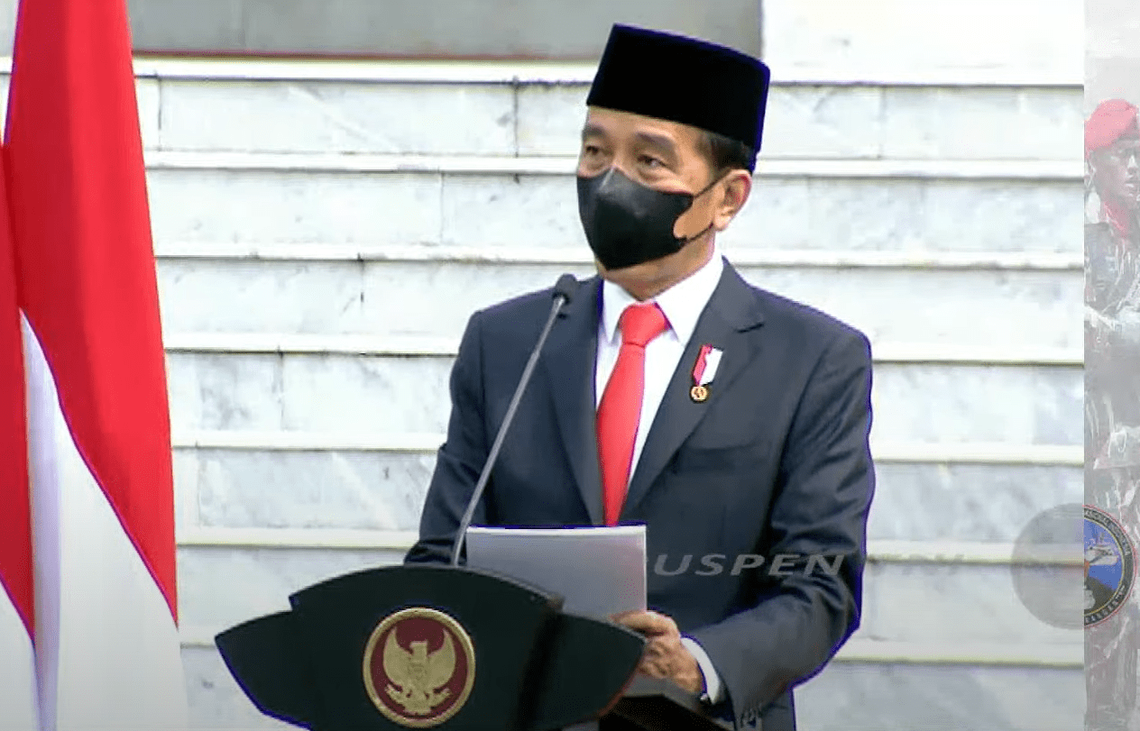 Presiden Republik Indonesia, Joko Widodo (Foto: Tangkapan Layar)