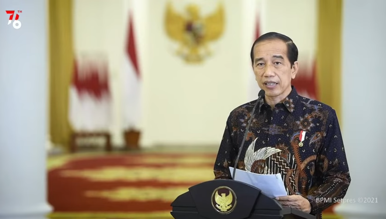 Presiden Republik Indonesia Joko Widodo (Foto: Tangkapan Layar YouTube Sekretariat Presiden)