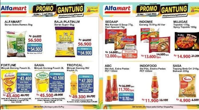Promo Alfamart dan Indomaret 29 Mei 2022