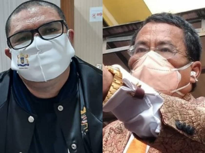 Razman Arif Nasution dan Hotman Paris Hutapea