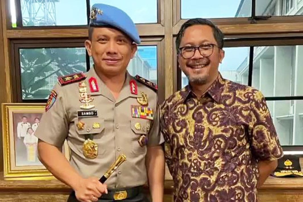 Irjen Ferdy Sambo dan Penasihat Ahli Kapolri Fahmi Alamsyah (Foto: Instagram/Fahmi Alamsyah)