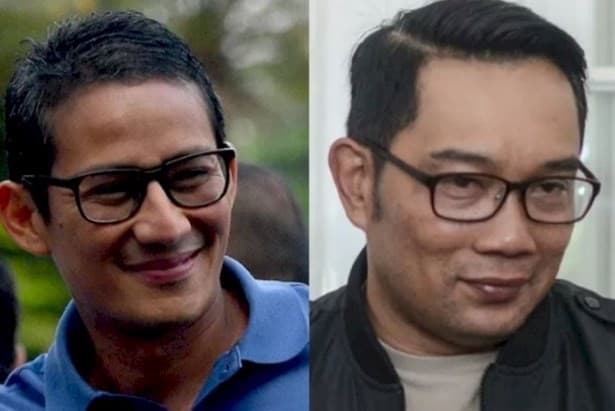 Sandiaga Uno dan Ridwan Kamil