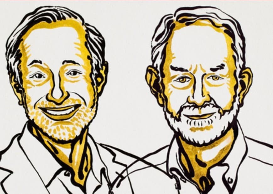 Robert dan Milgrom (Foto: Istimewa)