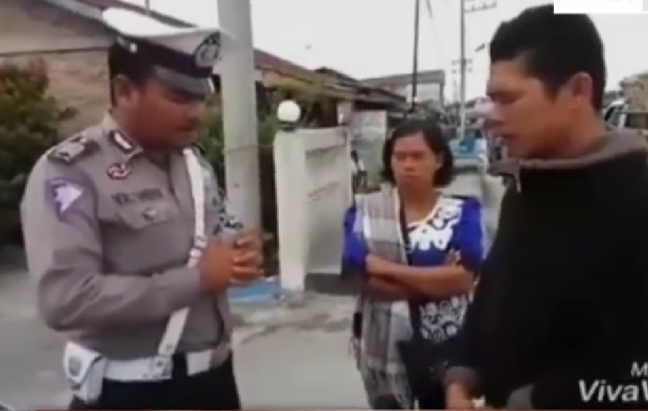 Ilustrasi Razia Polisi (doc instagram indozone.id)