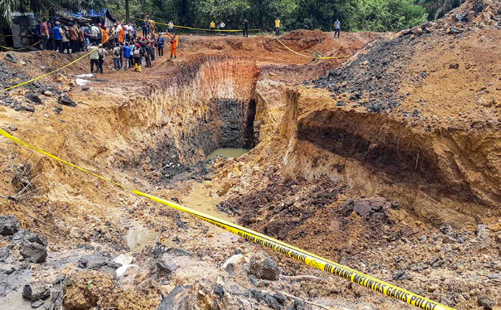 Tambang batu bara ilegal di Sumatera Selatan (Foto: Ilustrasi)