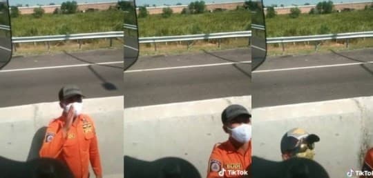 Video viral oknum Satgas Covid-19 lakukan pungli di Ogan Ilir. (Foto: Istimewa)
