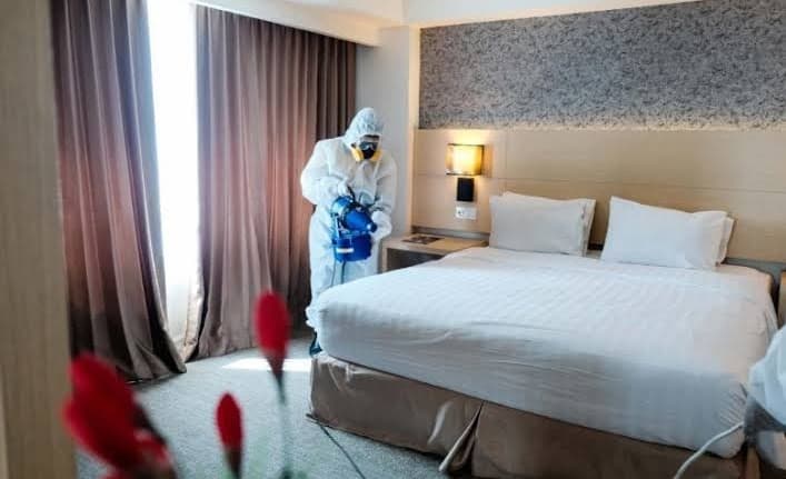 Ilustrasi isoman berbayar di hotel. (Foto: Istimewa)