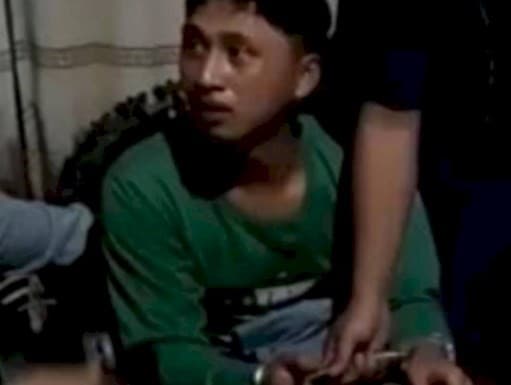 RD membacok bosnya hingga tewas. (Foto: Istimewa)