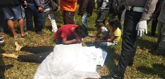 Sejumlah fakta baru terkait temuan jasad bersimbah darah di jalan menuju Bandara Kualanamu berhasil diungkap polisi. (Foto: Istimewa) 