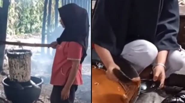 Ayu, siswi yang pamit putus sekolah ke guru karena tak kuat beli kuota (Sumber: Tiktok)