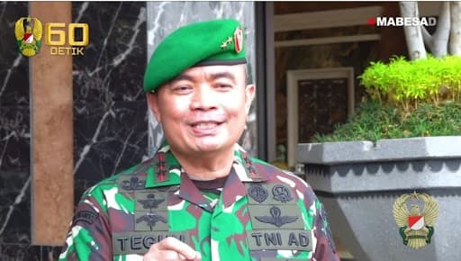 Danspusterad Letjen TNI Teguh Arief Indratmoko