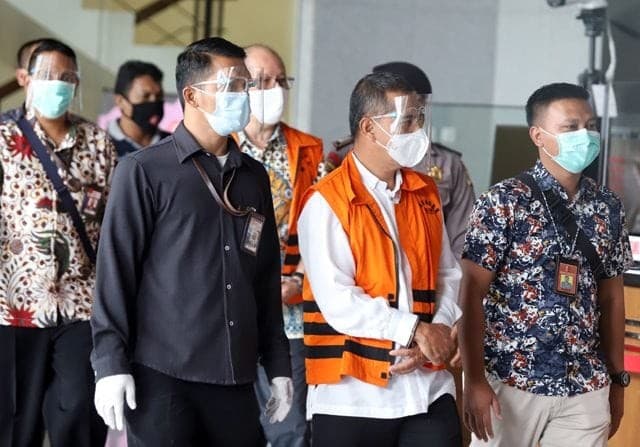 KPK menetapkan Wali Kota Cimahi Ajay Muhammad Priatna sebagai tersangka (Foto: Istimewa) 