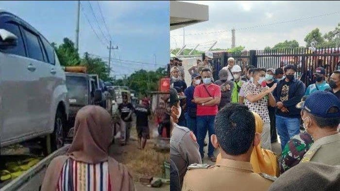 Kampung 'miliarder dadakan' di Tuban yang sempat viral.