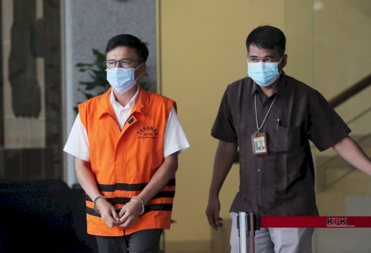 Tersangka Yoory Corneles, mantan Direktur Utama (Dirut) Perusahaan Umum Daerah (Perumda) Pembangunan Sarana Jaya (Foto: Istimewa)