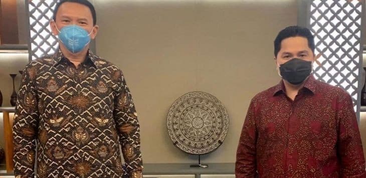 Ahok dan Erick Thohir (Foto:Istimewa)