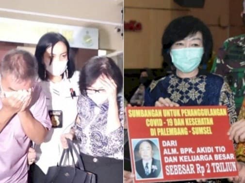 Anak Akidi Tio, Heriyanti dibawa ke RSJ Ernaldi Bahar Palembang. (Foto: Istimewa)