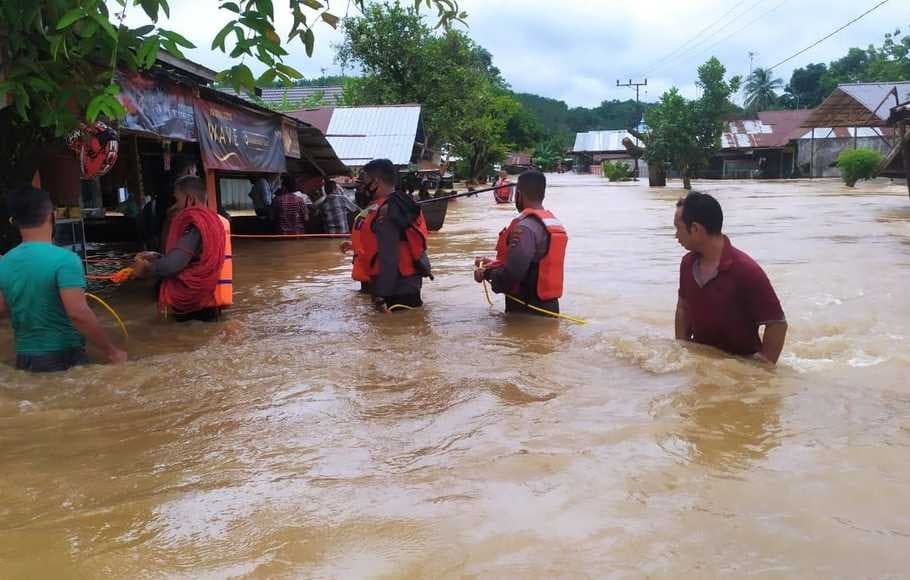 Banjir yang terjadi di Kalimantan Selatan