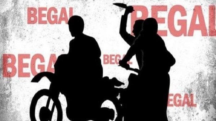 Ilustrasi Begal Motor (doc: istimewa)
