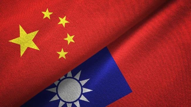 Bendera Cina dan Taiwan (Foto:Istimewa)