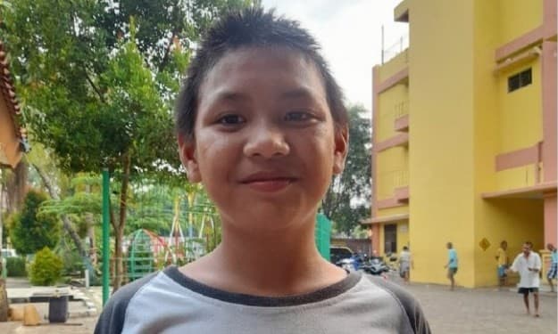 Bocah yang hilang selama 5 tahun akhirnya ditemukan kakaknya lewat medsos. (Foto: Twitter)