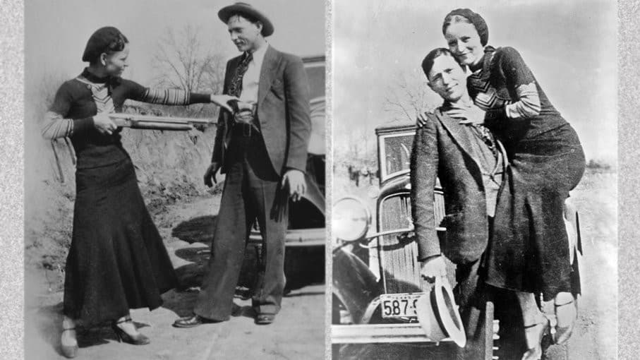 Bonnie dan Clyde Ditembak Mati Usai Foto Bergayanya Tersebar di Media (Foto: Istimewa)