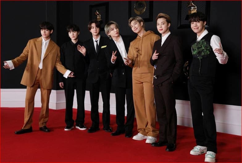 BTS, sensasi global KPop, gagal raih Grammy Award. Foto: Korea Herald