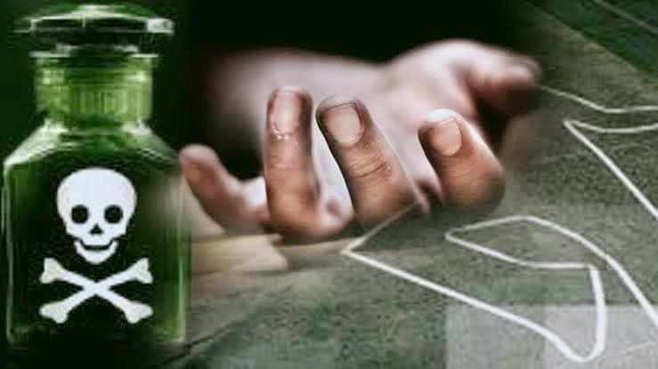Ilustrasi bunuh diri minum racun (Foto:Istimewa)