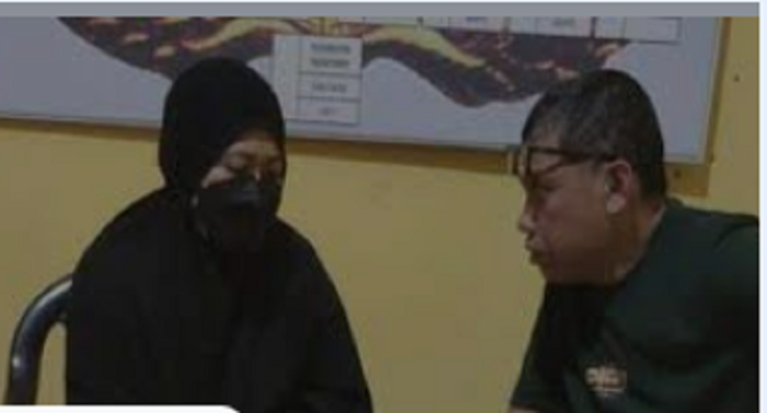 dr Faisal dan wanita selingkuhannya Husniati Subaer (Foto:Istimewa)