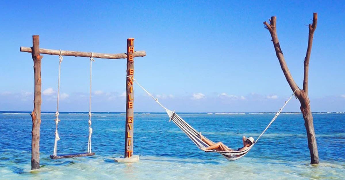 Salah satu spot favorit untuk berfoto di Gili Trawangan