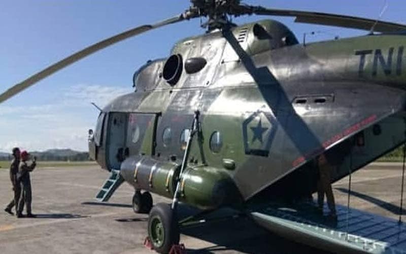 Ilustrasi helikopter TNI