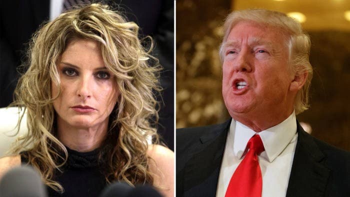 Summer Zervos, dan Donald Trump (Foto:Istimewa)