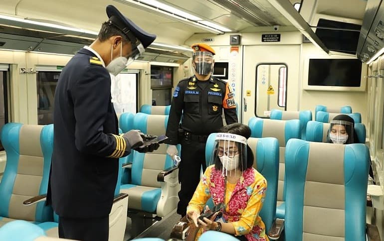 Ilustrasi kereta api
