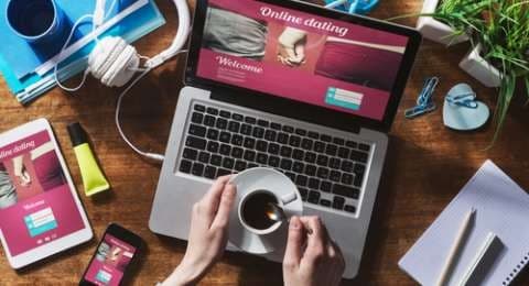 ilustrasi situs kencan online (suara.com)