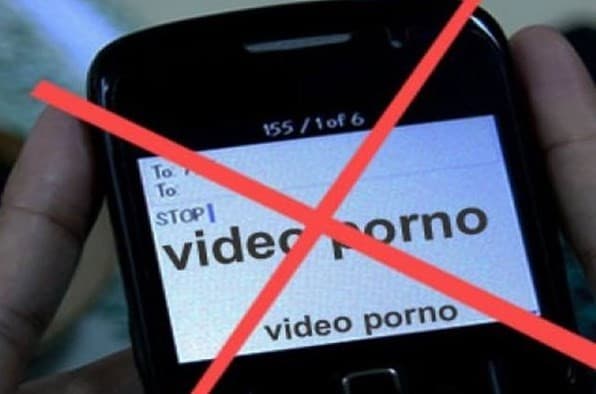 Ilustrasi konten porno menghebohkan media sosial.
