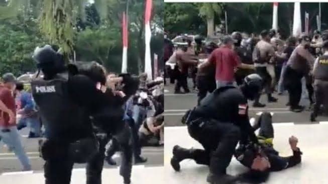 Polisi membanting mahasiswa di Tangerang