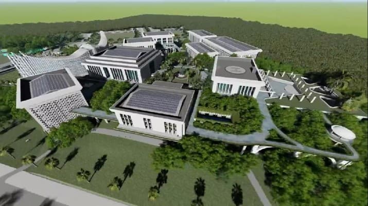 Desain Garuda Istana Negara Ibu Kota Baru (Foto: Instagram @Jokowi)