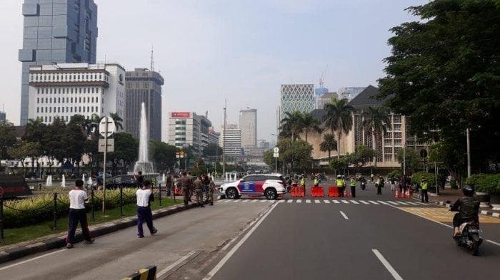 Jalan Medan Merdeka Ditutup Besok karena Ada Parade MotoGP (Foto:Tribun)