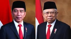 Jokowi dan Ma'ruf Amin (foto:Istimewa)