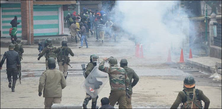 Situasi di Kashmir beberapa hari lalu