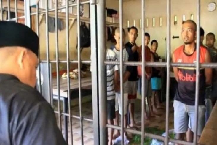 Kerangkeng manusia di rumah pribadi Bupati Langkat nonaktif Terbit Rencana Perangin Angin (Foto: Diskominfo Langkat)