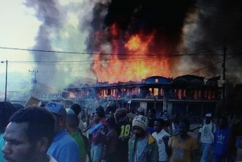 Kerusuhan di Wamena (Foto:Istimewa)