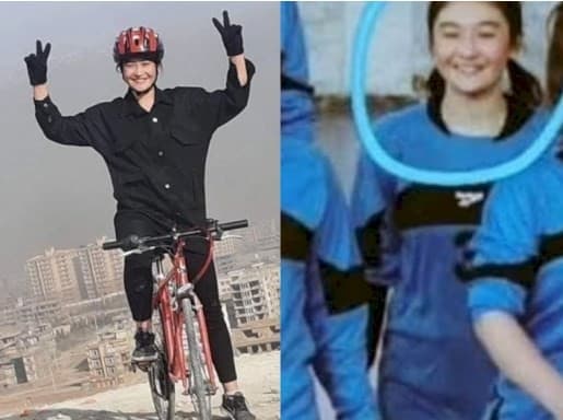 Taliban dilaporkan memenggal kepala atlet voli cantik Mahjabin Hakimi. (Foto: Istimewa) 