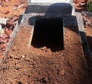 Ilustrasi Makam di rusak (Foto:Istimewa)