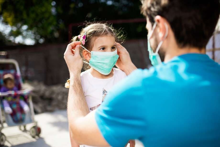 Penggunaan Masker Bagi Balita (Foto:Istimewa)