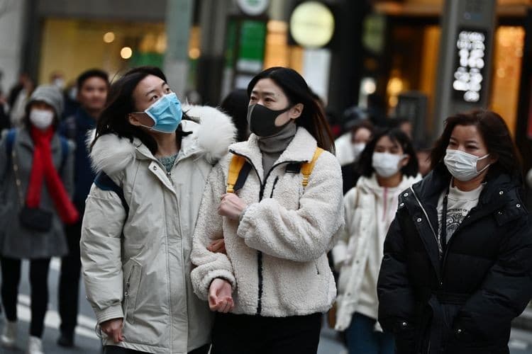  Masyarakat Cina Patuh Penggunaan Masker (Foto:Istimewa)