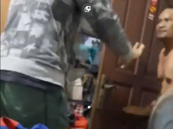 Seorang anak meminta pertolongan di medsos dari kekejaman sang ayah (Foto:YouTube)