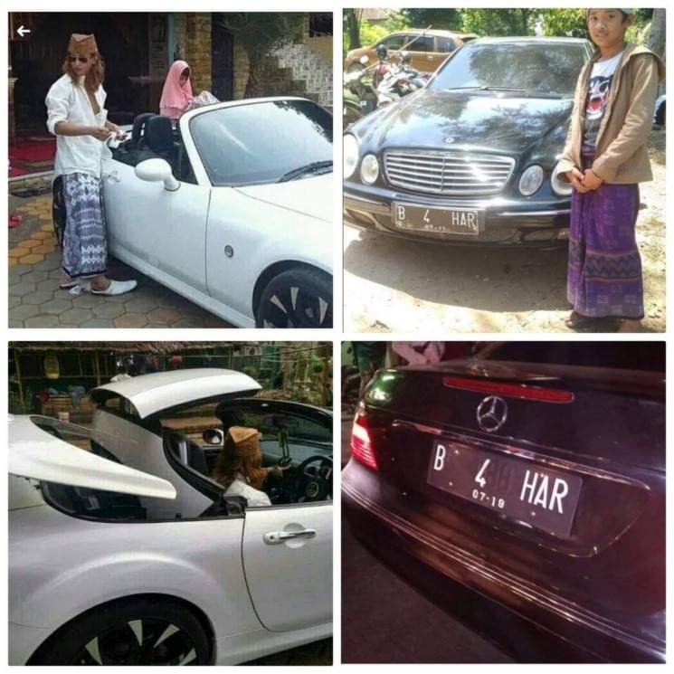 Cara Dapetin Pelat Mobil Nyentrik Mirip Habib Bahar bin Smith